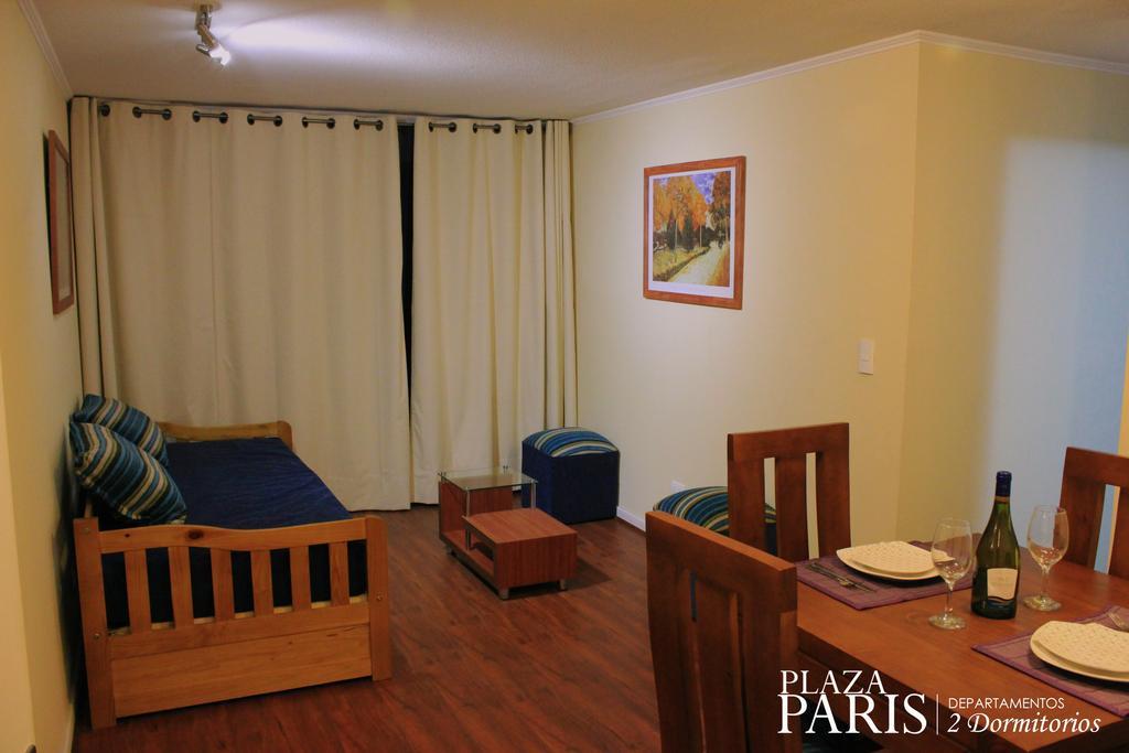 Plaza Paris Amistar Apartment Santiago Exterior photo