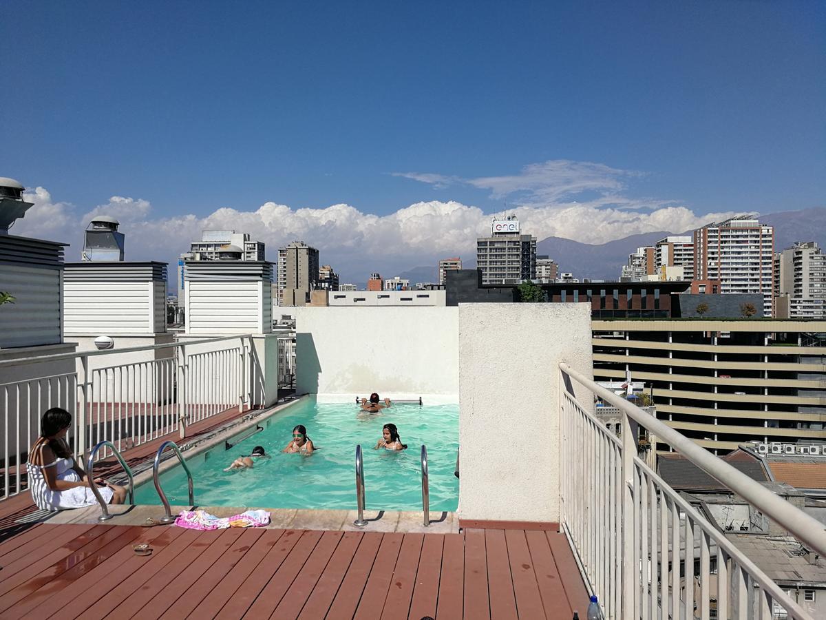 Plaza Paris Amistar Apartment Santiago Exterior photo