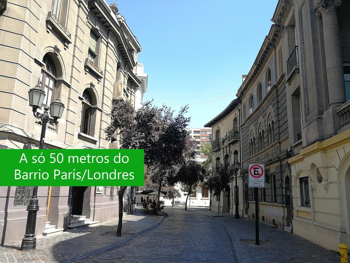 Plaza Paris Amistar Apartment Santiago Exterior photo